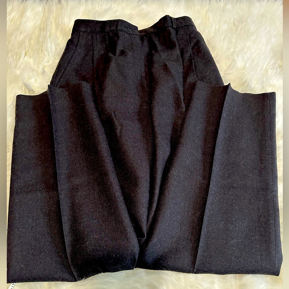 Georgio saint Angelo gray merino wool pants size 8